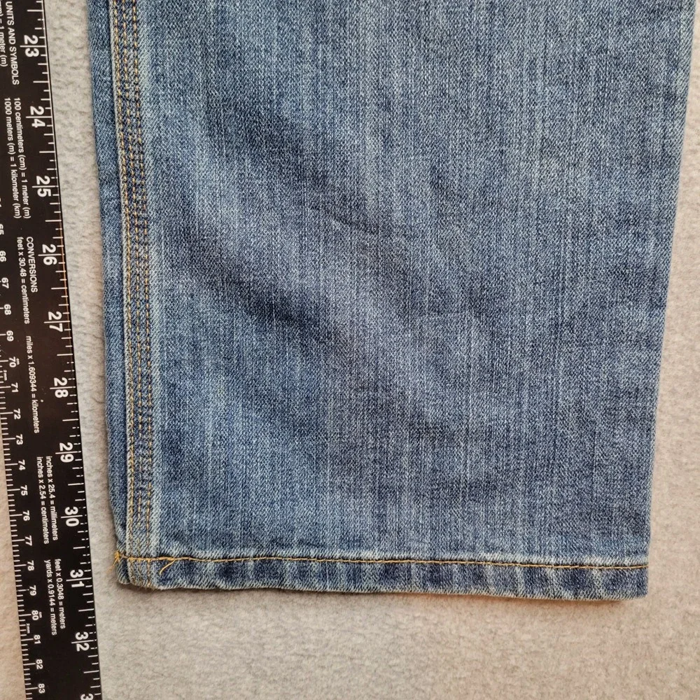 Carhartt Jeans Mens 30x32 Blue Straight Leg Rugged Flex Workwear 101483-980